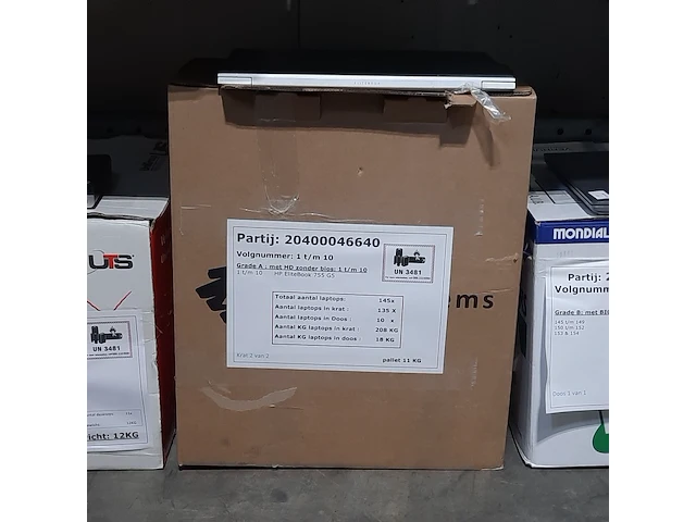Ca. 10x laptop, hp, elitebook 755 g5 - afbeelding 11 van  12