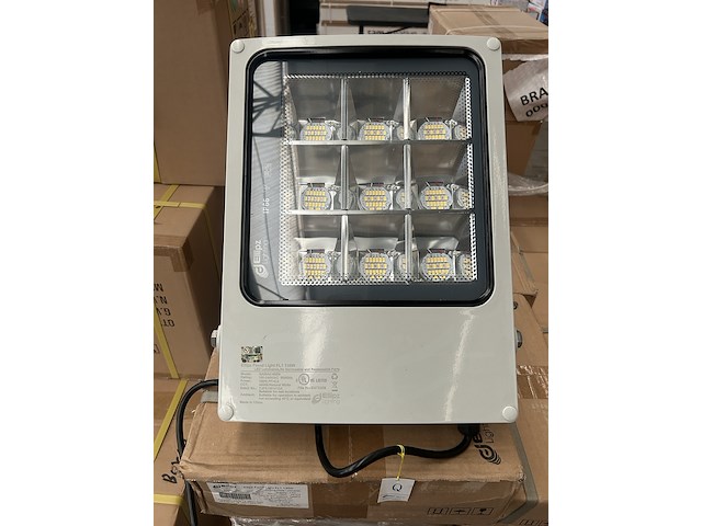 Ca. 10x led flood light/bouwlamp fl1 135w 4000k ellipz lighting - afbeelding 1 van  4