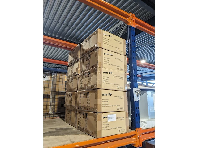 Ca. 10x led high bay lights 100w, ishinelux, zwart, 2025 - afbeelding 2 van  2