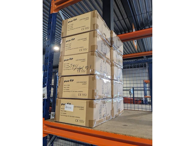 Ca. 10x led high bay lights 150w, ishinelux, zwart, 2025 - afbeelding 2 van  2