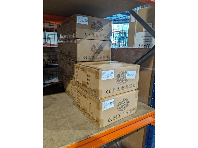 Ca. 10x led high bay lights 60w, ishinelux, zwart, 2025 - afbeelding 2 van  2