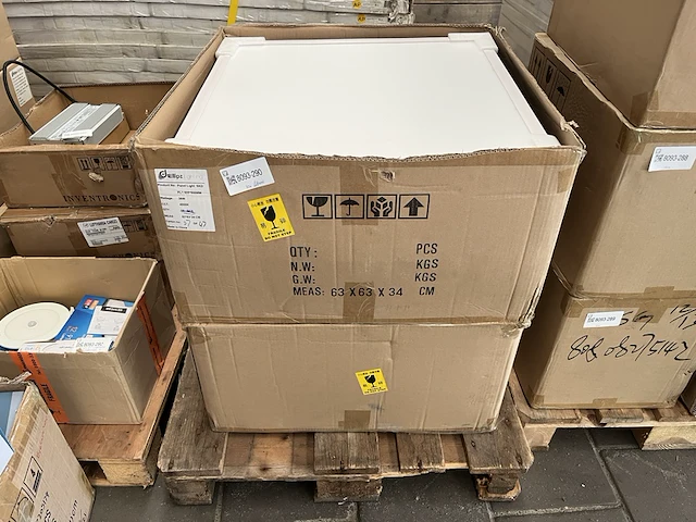 Ca. 10x led paneel 36w 4000k 600x600 mm ellipz lighting - afbeelding 4 van  5