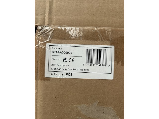 Ca. 10x monitor bureausteun 3 monitoren 3x scherm 13"-27" sam creative, braaa000005 - afbeelding 3 van  3