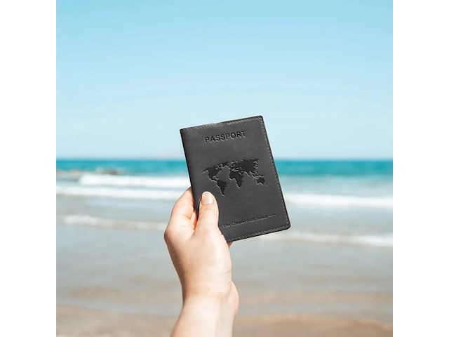 Ca. 10x paspoorthoesje, chesterfield, c08.048800, black - afbeelding 2 van  5