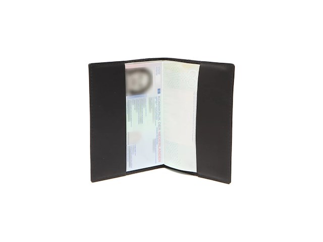 Ca. 10x paspoorthoesje, chesterfield, c08.048800, black - afbeelding 4 van  5