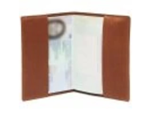 Ca. 10x paspoorthoesje, chesterfield, c08.048831, cognac - afbeelding 2 van  4