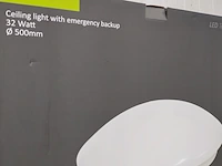 Ca. 10x plafonniere met emergeny back up koopman interlight, il-clse500ek4, wit - afbeelding 2 van  3