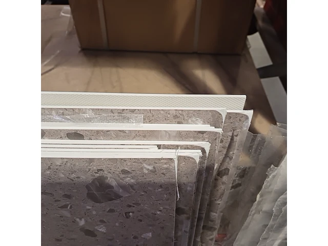 Ca. 10x pvc wandpaneel 280x122 cm, sanderz, 2025 - afbeelding 5 van  5