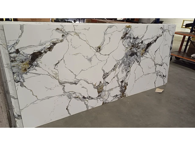 Ca. 10x pvc wandpaneel 280x122 cm, sanderz, 2025 - afbeelding 1 van  7