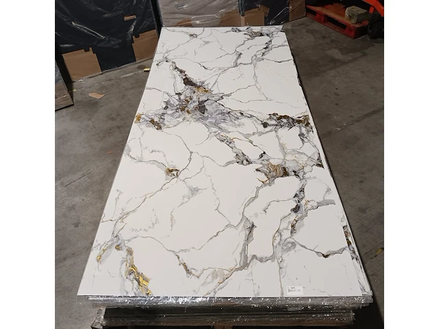 Ca. 10x pvc wandpaneel 280x122cm, sanderz, 2025 - afbeelding 4 van  6