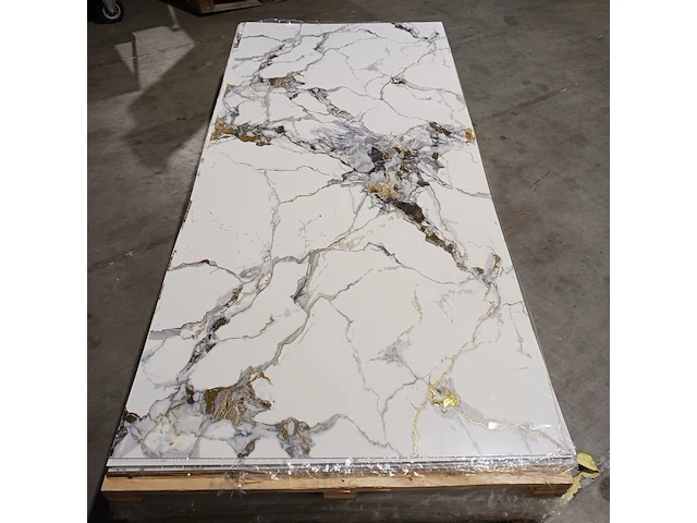 Ca. 10x pvc wandpaneel 280x122cm, sanderz, 2025 - afbeelding 5 van  6