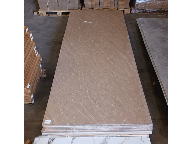 Ca. 10x pvc wandpaneel 280x122cm, sanderz, 2025 - afbeelding 1 van  3
