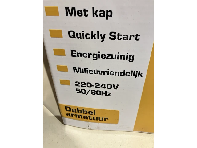 Ca. 10x reled dubbele tl armatuur met ledbuis - afbeelding 2 van  6