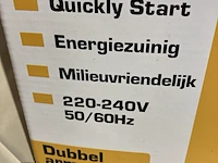 Ca. 10x reled dubbele tl armatuur met ledbuis - afbeelding 2 van  6
