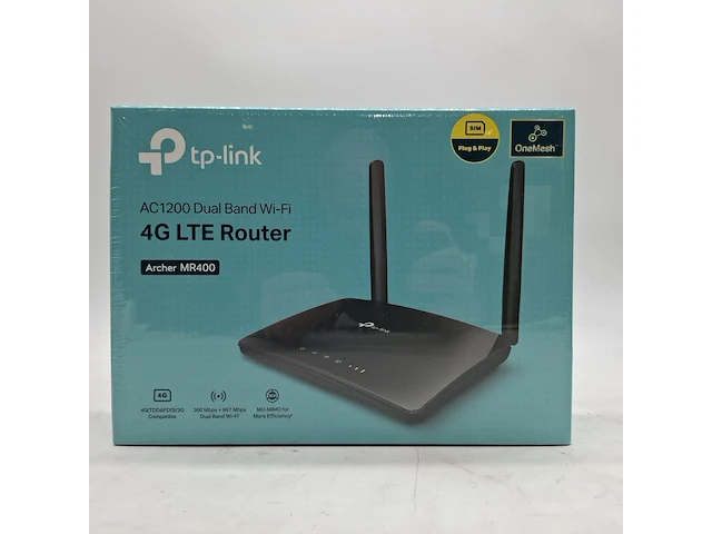 Ca. 10x router, tp-link, archer mr400 ac1200 dual band wi-fi 4g lte - afbeelding 1 van  6