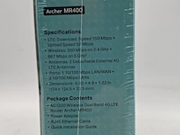 Ca. 10x router, tp-link, archer mr400 ac1200 dual band wi-fi 4g lte - afbeelding 3 van  6