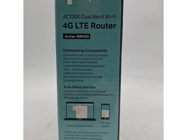 Ca. 10x router, tp-link, archer mr400 ac1200 dual band wi-fi 4g lte - afbeelding 4 van  6