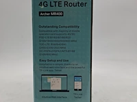 Ca. 10x router, tp-link, archer mr400 ac1200 dual band wi-fi 4g lte - afbeelding 4 van  6