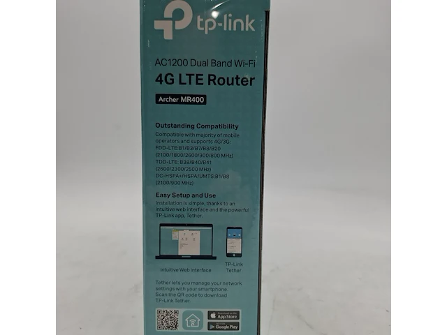 Ca. 10x router, tp-link, archer mr400 ac1200 dual band wi-fi 4g lte - afbeelding 4 van  6