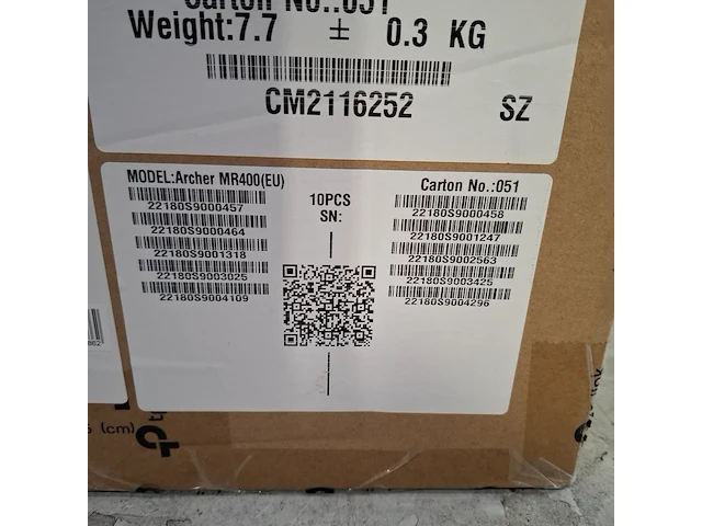 Ca. 10x router, tp-link, archer mr400 ac1200 dual band wi-fi 4g lte - afbeelding 6 van  6