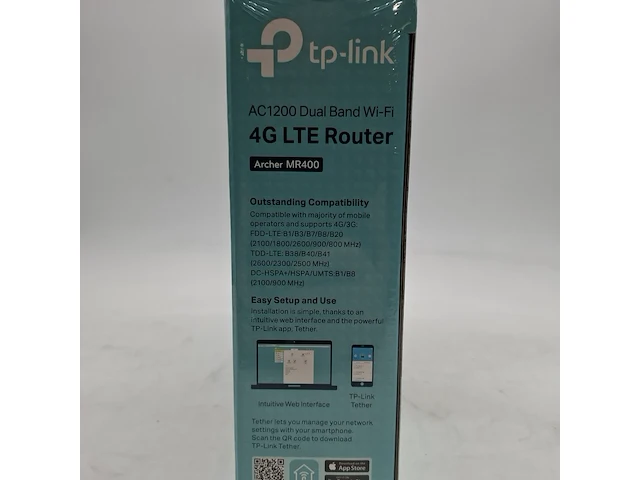 Ca. 10x router, tp-link, archer mr400 ac1200 dual band wi-fi 4g lte - afbeelding 4 van  6