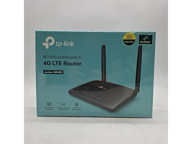 Ca. 10x router, tp-link, archer mr400 ac1200 dual band wi-fi 4g lte - afbeelding 1 van  6