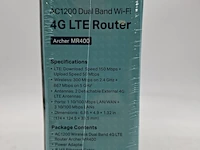 Ca. 10x router, tp-link, archer mr400 ac1200 dual band wi-fi 4g lte - afbeelding 3 van  6