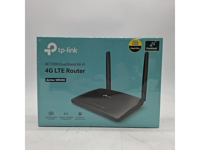 Ca. 10x router, tp-link, archer mr400 ac1200 dual band wi-fi 4g lte - afbeelding 1 van  6