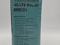 Ca. 10x router, tp-link, archer mr400 ac1200 dual band wi-fi 4g lte - afbeelding 3 van  6