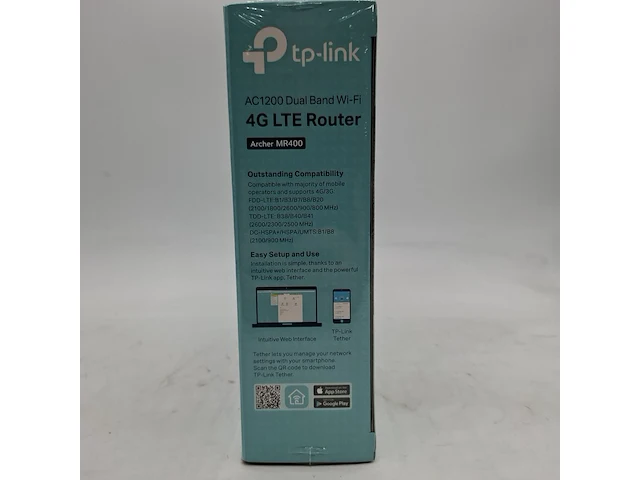 Ca. 10x router, tp-link, archer mr400 ac1200 dual band wi-fi 4g lte - afbeelding 4 van  6