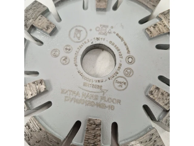 Ca. 10x slijpkop beton ø 125x22,35 mm / ø 125x30.00mm, carat - afbeelding 6 van  7
