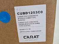 Ca. 10x slijpkop beton ø 125x22,35 mm / ø 125x30.00mm, carat - afbeelding 7 van  7