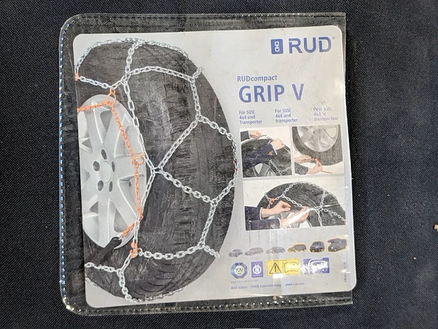 Ca. 10x sneeuwketting, rud, grip v - afbeelding 2 van  3