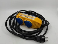 Ca. 10x stekkerblok 4-voudig brennenstuhl, powerblock, geel - afbeelding 1 van  4