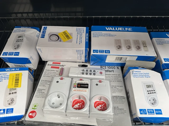 Ca. 10x stekkerdozenset valueline - afbeelding 3 van  6