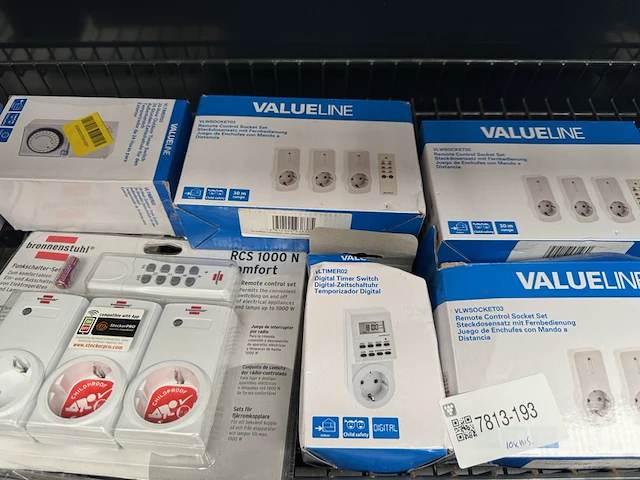 Ca. 10x stekkerdozenset valueline - afbeelding 5 van  6