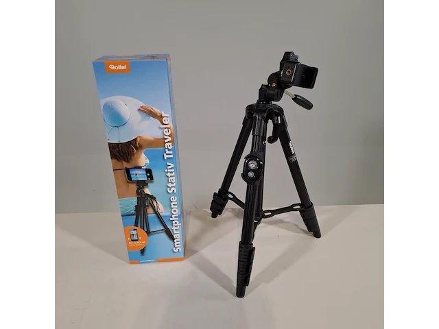 Ca. 10x telefoonstatief, rollei, smartphone stativ traveler - afbeelding 1 van  5