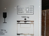 Ca. 10x uni packs, 120mm bij 100mm, grijs / chroom - afbeelding 2 van  10