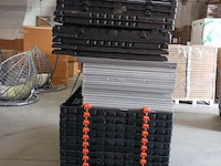 Ca. 10x uni packs, 120mm bij 100mm, grijs / chroom - afbeelding 3 van  10