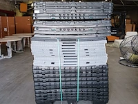 Ca. 10x uni packs, 120mm bij 100mm, grijs / chroom - afbeelding 5 van  10