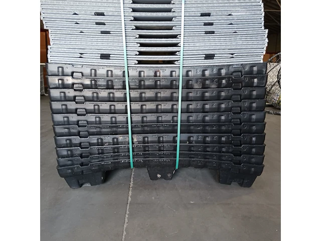 Ca. 10x uni packs, 120mm bij 100mm, grijs / chroom - afbeelding 6 van  10