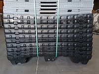 Ca. 10x uni packs, 120mm bij 100mm, grijs / chroom - afbeelding 6 van  10