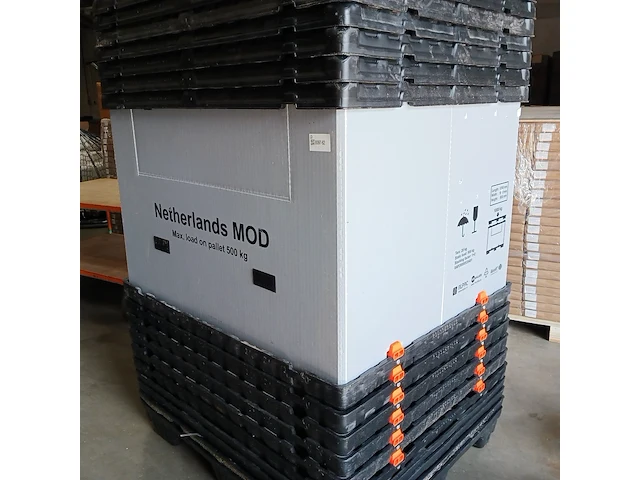 Ca. 10x uni packs, 120mm bij 100mm, grijs / chroom - afbeelding 9 van  10