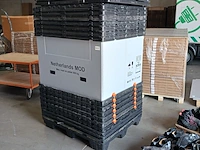 Ca. 10x uni packs, 120mm bij 100mm, grijs / chroom - afbeelding 1 van  8