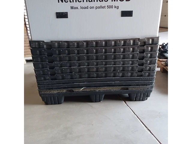 Ca. 10x uni packs, 120mm bij 100mm, grijs / chroom - afbeelding 5 van  8