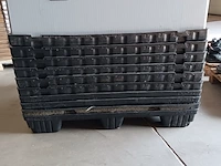 Ca. 10x uni packs, 120mm bij 100mm, grijs / chroom - afbeelding 5 van  8