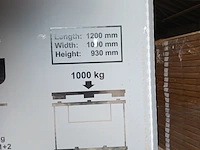 Ca. 10x uni packs, 120mm bij 100mm, grijs / chroom - afbeelding 7 van  8