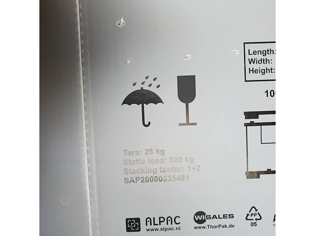 Ca. 10x uni packs, 120mm bij 100mm, grijs / chroom - afbeelding 8 van  8