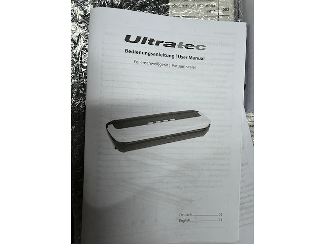 Ca. 10x vacumeermachine ultratec - afbeelding 3 van  7