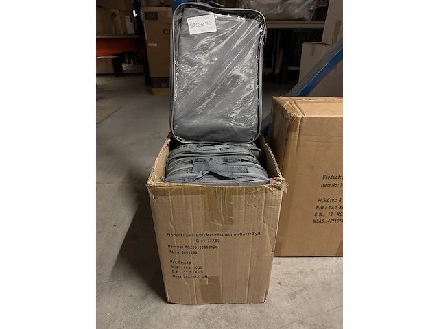 Ca. 10x waterdichte hoes voor barbecue 73x80 cm ultranatura - afbeelding 1 van  3